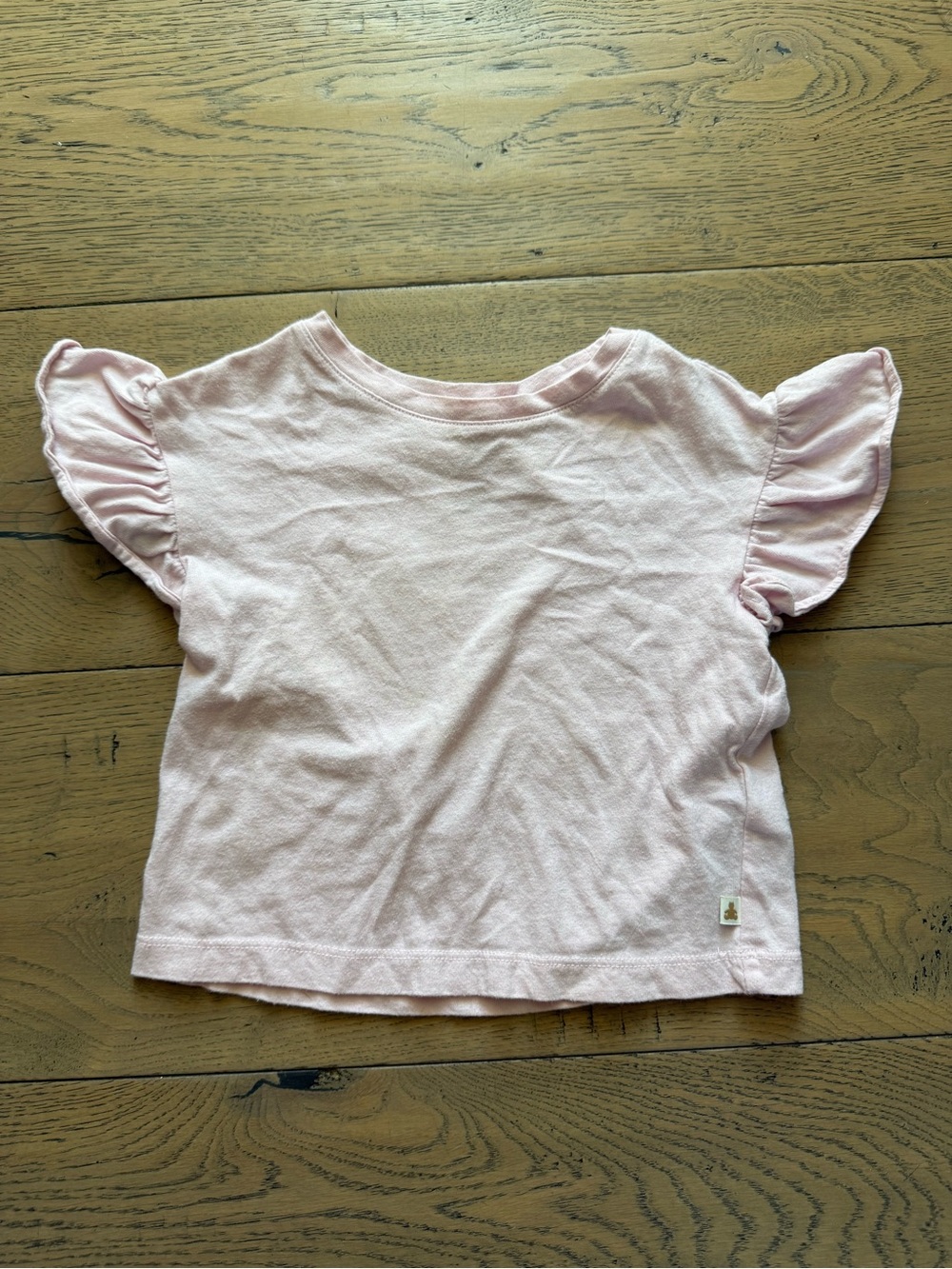 Baby Gap Brannan’s Favorites Pink Ruffle Sleeve Tee 2T